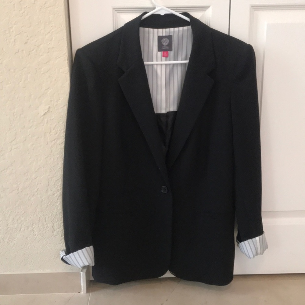VINCE CAMUTO. black women blazer